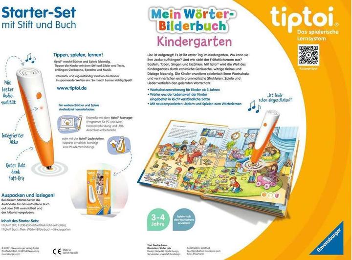 Image du produit tiptoi Kit de démarrage pour la maternelle (Allemand)