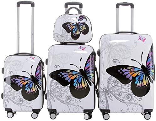 Produktbild Beibye Reisekofferset Butterfly, 2060 (115 l, Handgepäck (bis 50l), M (50 - 90l), L (90 - 115l), XL (ab 115l))