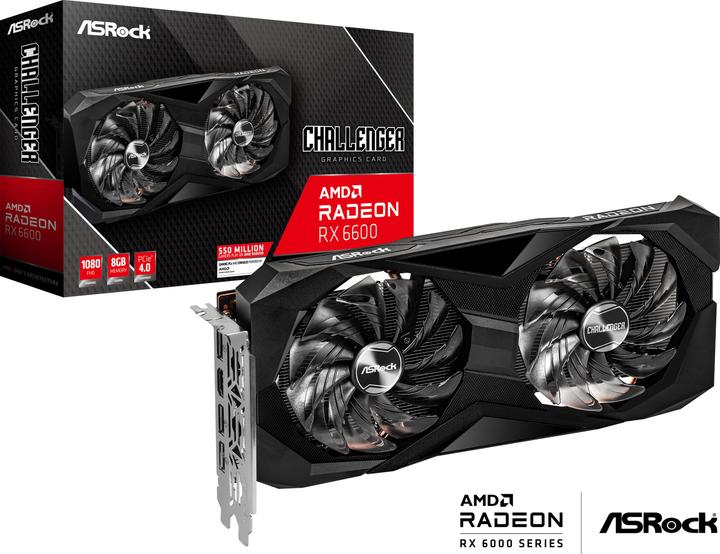 Image du produit AsRock RX6600 Challenger D (8.19 Go)