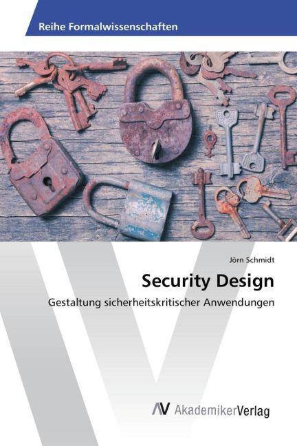 Produktbild Security Design (Deutsch, Jörn Schmidt, 2016)