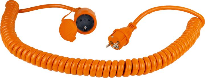 Immagine prodotto As - Schwabe Estensione a spirale del cantiere (5 m, CEE 7/3)