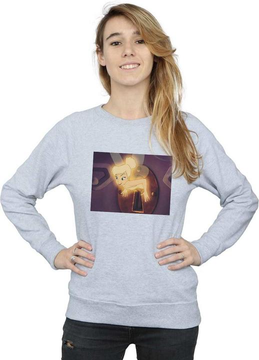 Actual product image Disney Womens/Ladies Tinker Bell Lock Squeeze Sweatshirt (XL)