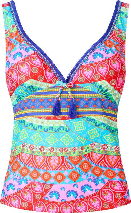 Image du produit Joe Browns Patchwork Tassel Trim Tankini Top (42)