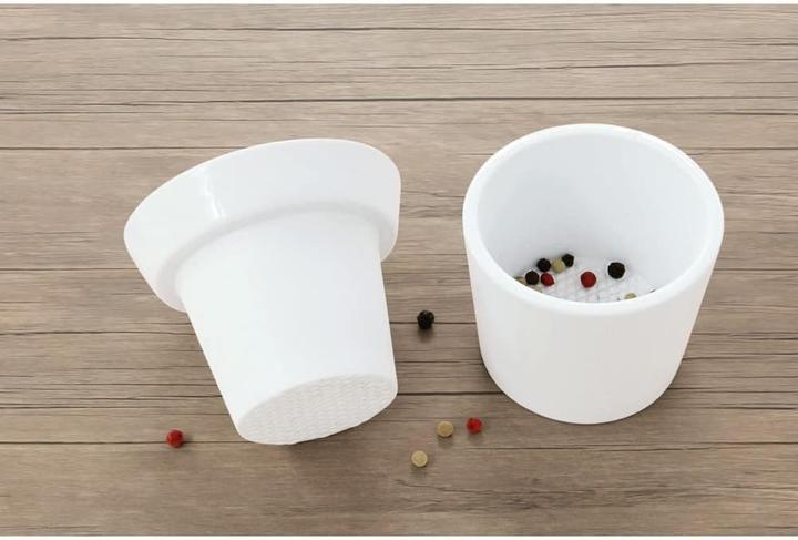 Image du produit ASA Selection Moulin à épices / herbes D. 8,9 cm, H. 8 cm, 0,1 l, porcelaine (Différentes épices)