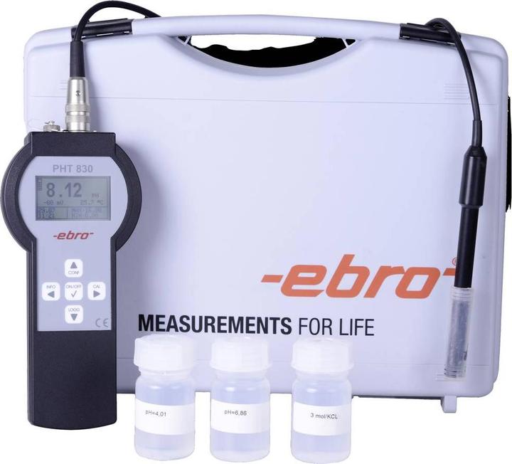 Immagine prodotto Ebro Misuratore di pH PHT 830 Set 1 pH-