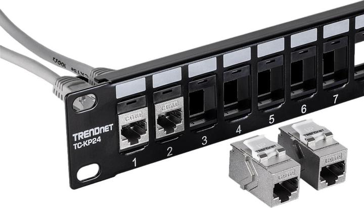 Produktbild Trendnet Cat6A RJ-45 Keystone Inline (Keystone Modul)