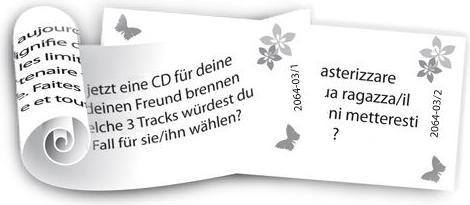 Actual product image TOP One heart (Board game, German, Italian)