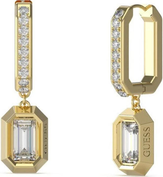 Produktbild Guess 25MM CRYSTAL CHARM HUGGIES Ohrringe (Edelstahl)