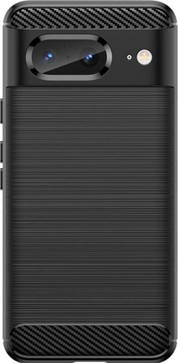 Actual product image Screenguard Google Pixel 8 Cover Carbon Brushed Soft TPU (Google Pixel 8)