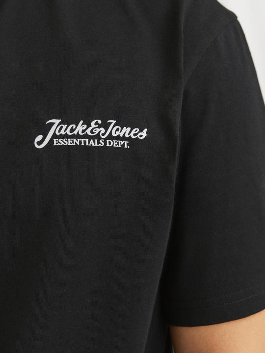 Actual product image Jack & Jones Back print round neck T-shirt T-shirt (L)