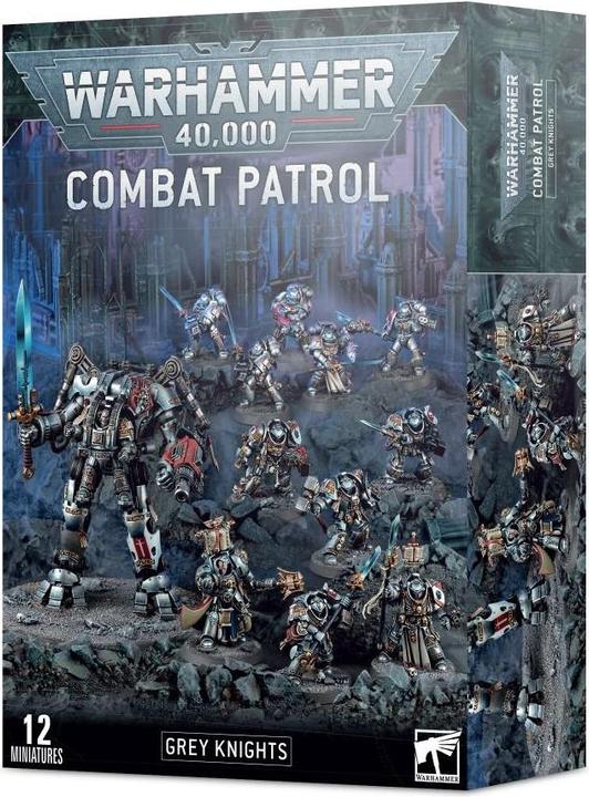 Image du produit Games Workshop Warhammer 40.000 - Patrouille de combat Grey Knights (Matières plastiques)