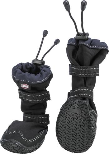Image du produit Trixie Walker Active Bottes de protection longues, S, 2 pcs, noir (S, Chaussures pour chien)