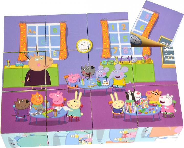 Produktbild Simba Peppa Pig, Bilderwürfel (12 Teile)