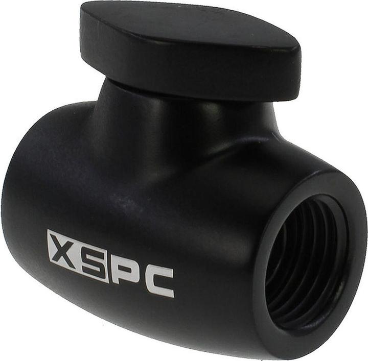 Actual product image XSPC ANZ ball valve - matt black