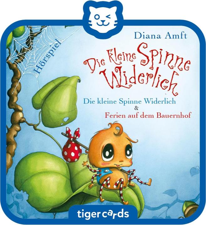 Produktbild Tigermedia tigercard - Die kleine Spinne Widerlich - Zwei Geschichten (Die kleine Spinne Widerlich & Ferien auf