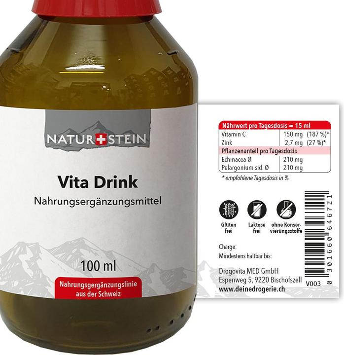 Immagine prodotto Naturstein Vita Drink liq (1 Pezzo/i, Melassa, 235 g)