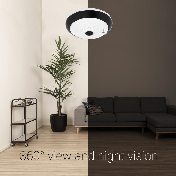 Actual product image Smartwares CIP-37363 360° Indoor IP Camera (1280 x 960 pixels)