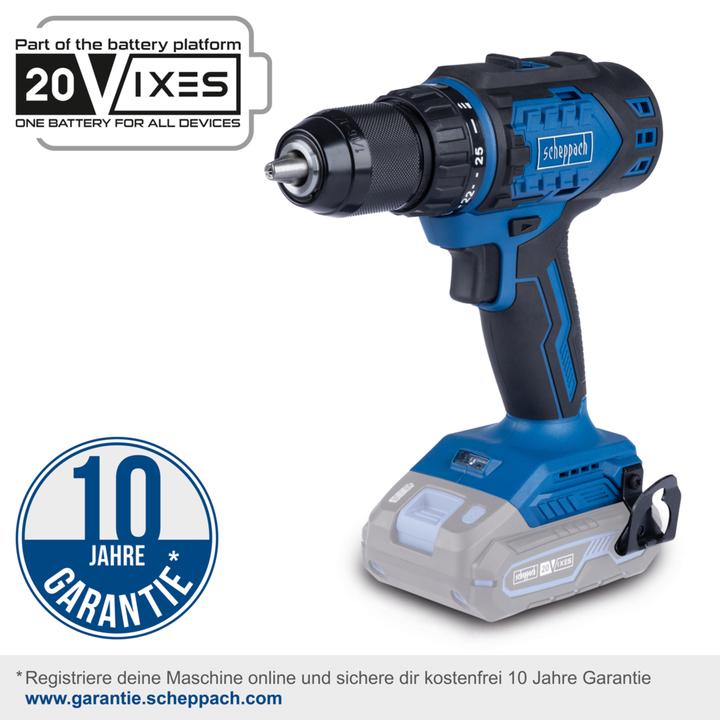 Image du produit Scheppach Perceuse-visseuse sans fil BC-DD60-X (DIY)