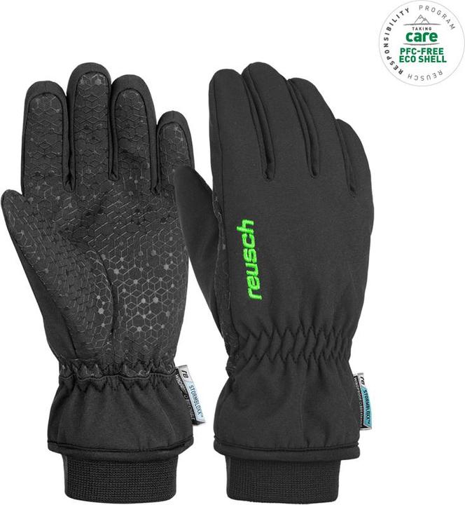 Black, Neon Green