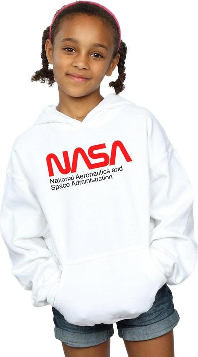 Actual product image Nasa Girls Aeronautics And Space Hoodie (152, 158)