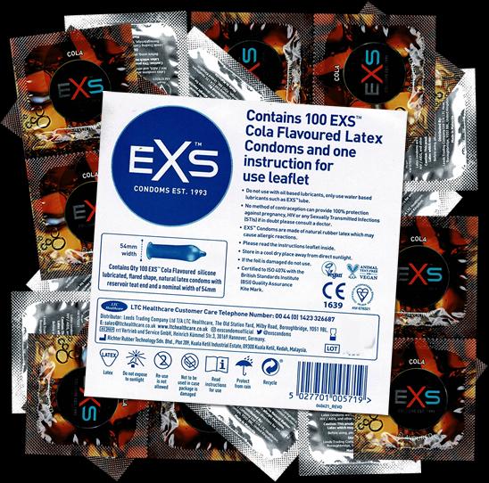 Actual product image EXS Cola Flavour (100 pcs.)