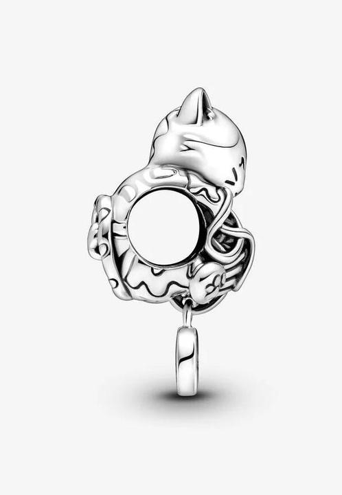 Actual product image Pandora Kitten & yarn ball (Sterling silver 925)