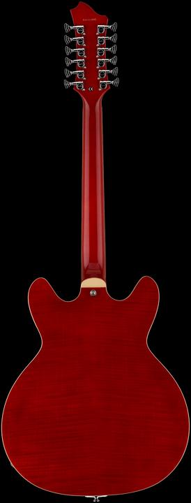 Produktbild Hagstrom E-Gitarre, Viking DLX, Wild Cherry Transparent, 12-Saiter (E-Gitarre)