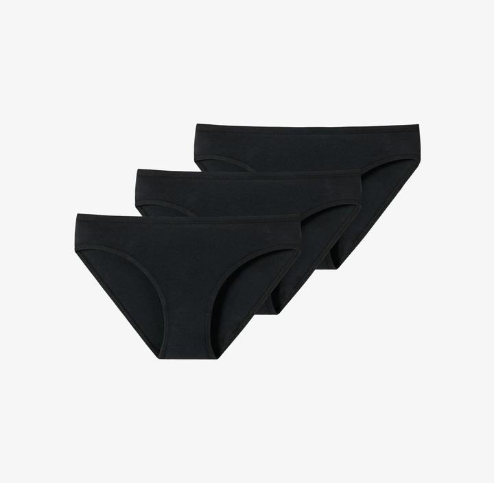 Produktbild Schiesser Kinder Slip "95/5" schwarz (164, 3er Pack)