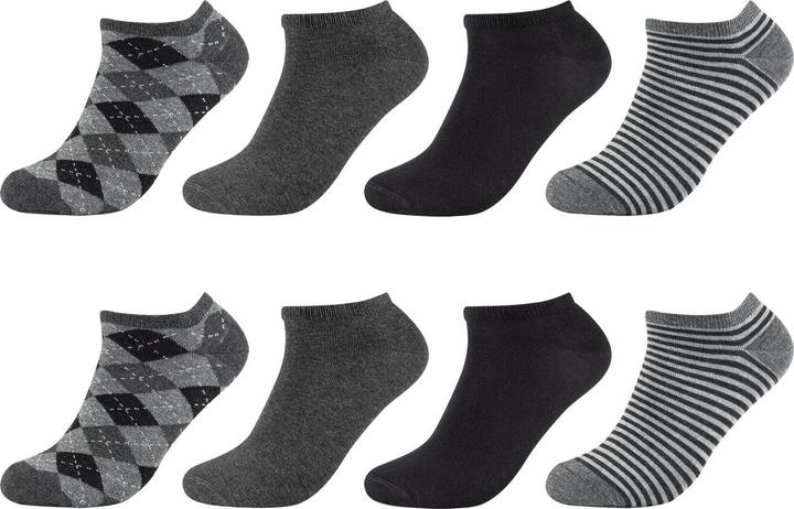 Immagine prodotto S.Oliver Sneaker unisex con motivo essenziale 8p (confezione da 8, 35, 38)