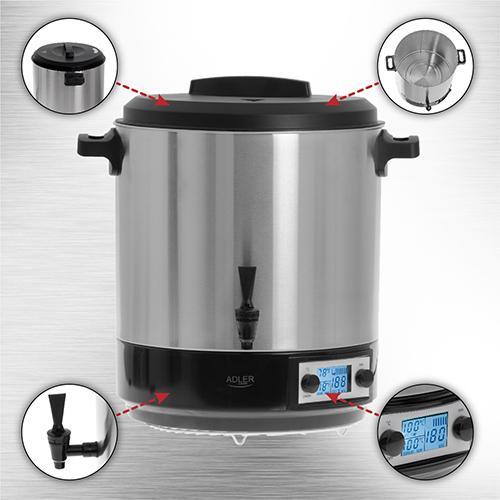 Produktbild Adler Pasteurisierungstopf AD 4496 (28 l)