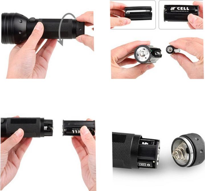 Actual product image Werkstein Schwarzlicht-Taschenlampe (14.50 cm)