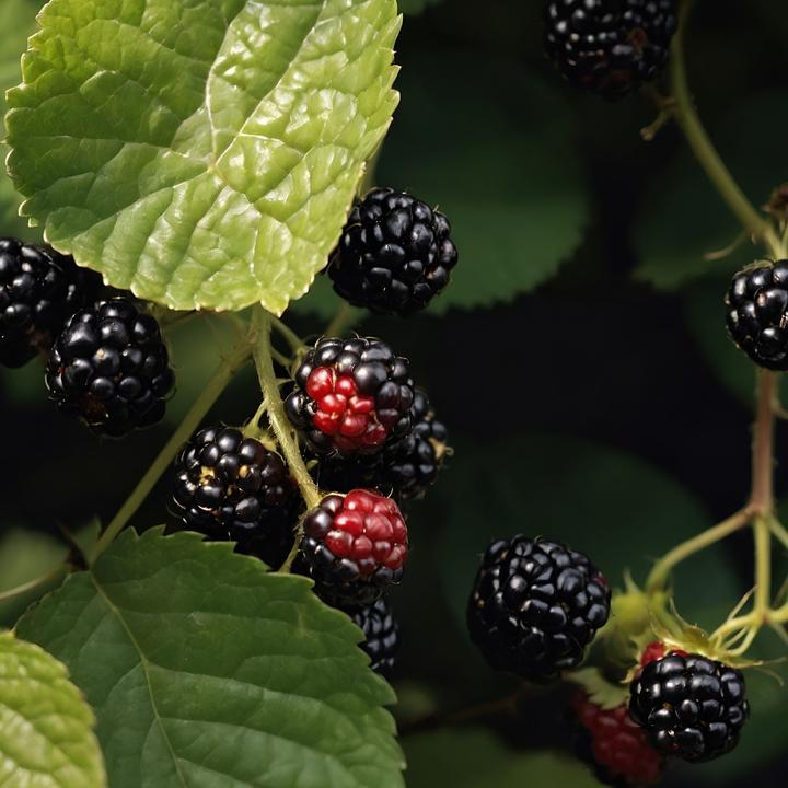 Image du produit Plant in a Box Rubus fruticosus Thornfree - Lot de 4 plants de ronces (50 cm)