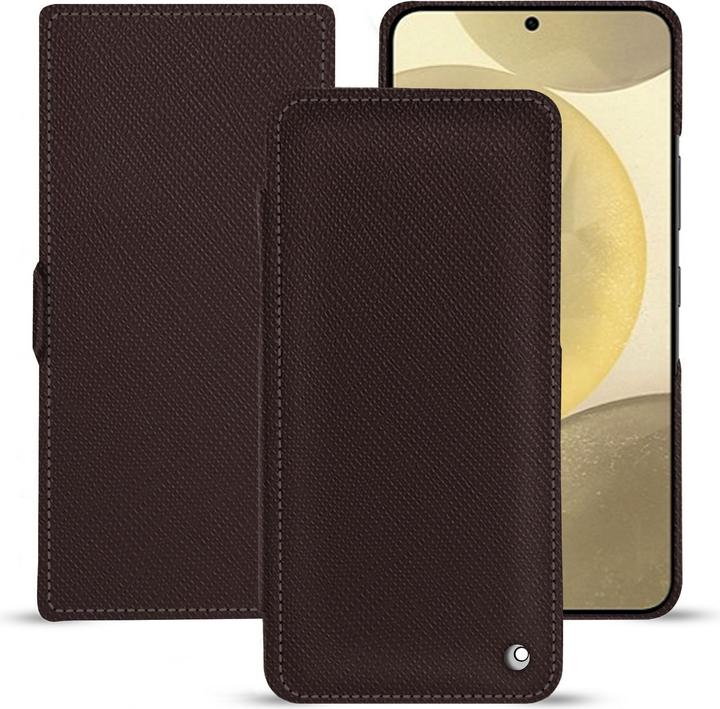 Actual product image Noreve Horizontal leather flap shell (Samsung Galaxy S24+)