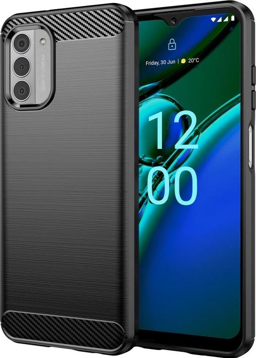Produktbild Screenguard Nokia G42 Hülle Carbon Brushed Soft TPU (Nokia G42)