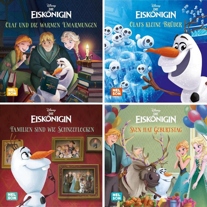 Immagine prodotto Disney Maxi-Mini La Regina di Ghiaccio - Olaf (set di 4) (Tedesco, 2023)