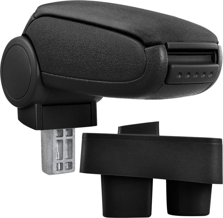 Actual product image Pro-Tec Centre armrest Skoda Fabia II Roomster with storage compartment textile black