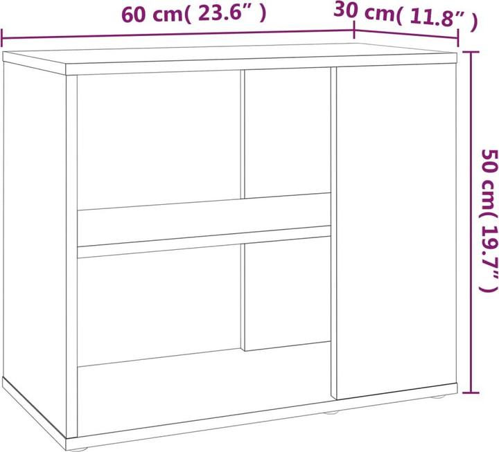 Immagine prodotto VidaXL Atreus (60 x 30 x 50 cm)
