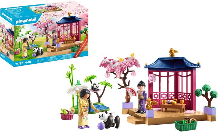 Actual product image Playmobil 71762 Asian garden with panda feeding (71762)