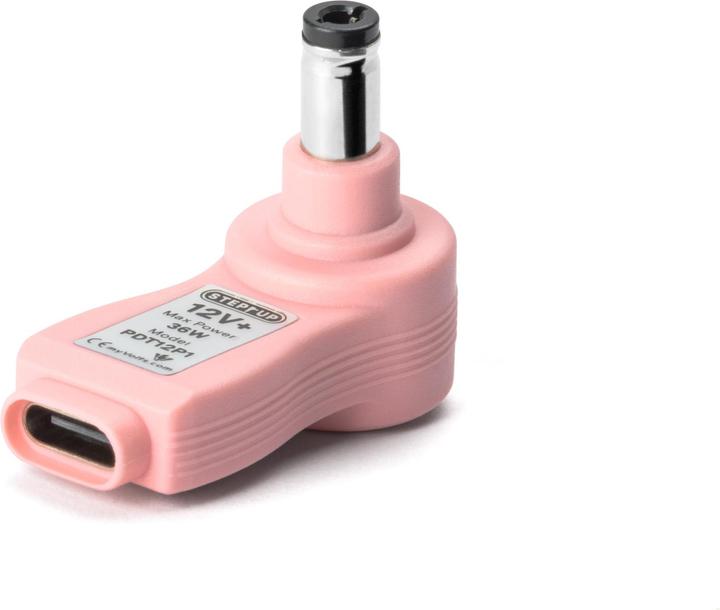 Image du produit MyVolts PDT12P1- USB-C PD Step Up Tip, 12V c+ve 2.1mm/2.5mm