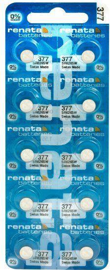 Immagine prodotto Renata 377 / SR626SW (10 pz., Specifico del dispositivo, 24 mAh)