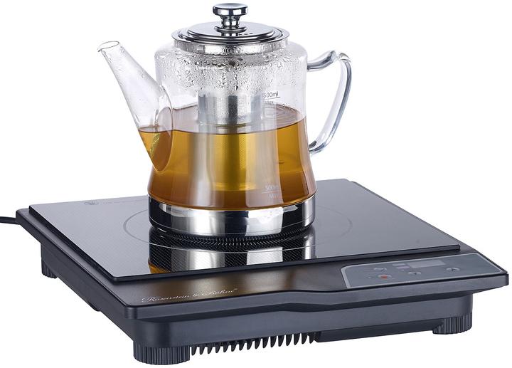 Actual product image Rosenstein & Söhne 2in1 Glass Tea Maker & Teapot (1.50 l)