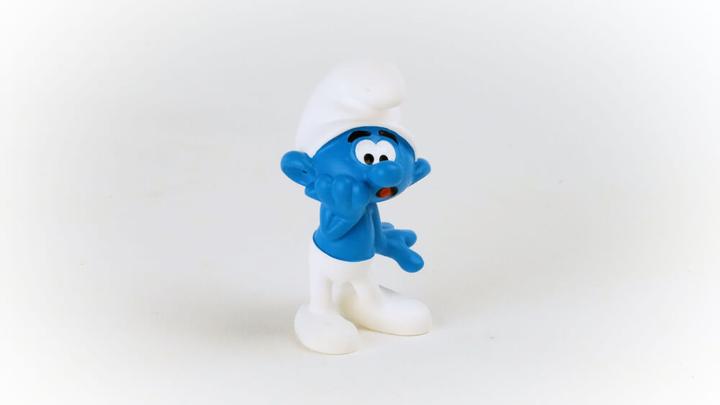 Actual product image Schleich Scaredy-cat Smurf