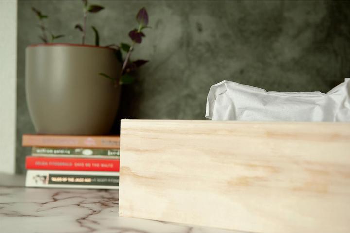 Immagine prodotto Natura Punto Scatola di tessuto cosmetico in legno, naturale, 25 x 13 x 9,2 cm