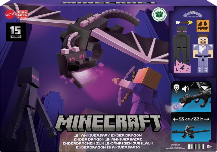Actual product image Minecraft Ender Dragon 15th Anniversary Edition
