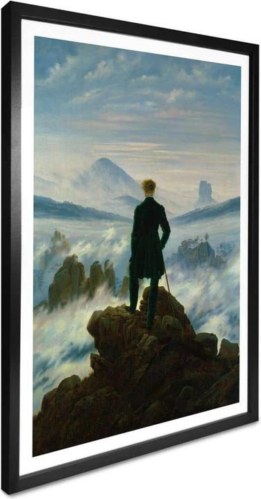 Produktbild Trenddeko Friedrich - Der Wanderer über dem Nebelmeer (100 x 120 cm)