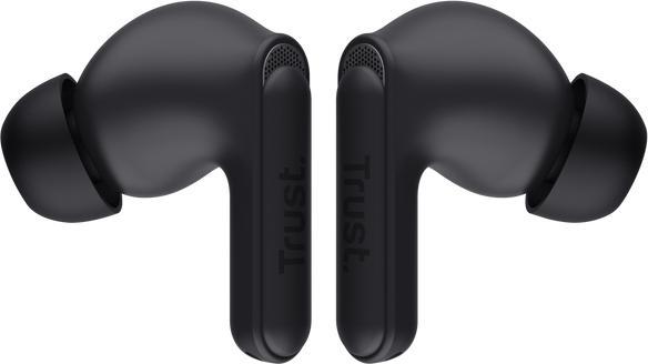 Actual product image Trust Yavi Bt Enc Earbuds Black (ANC, 23 h, Cable)