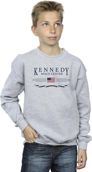 Actual product image Nasa Boys Kennedy Space Centre Explore Sweatshirt (140, 146)