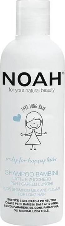 Noah Kindershampoo mit Milch und Zucker für langes Haar 250ml (250 ml)