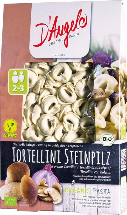 Produktbild D'Angelo Pasta Tortellini Steinpilz Bio (250 g)