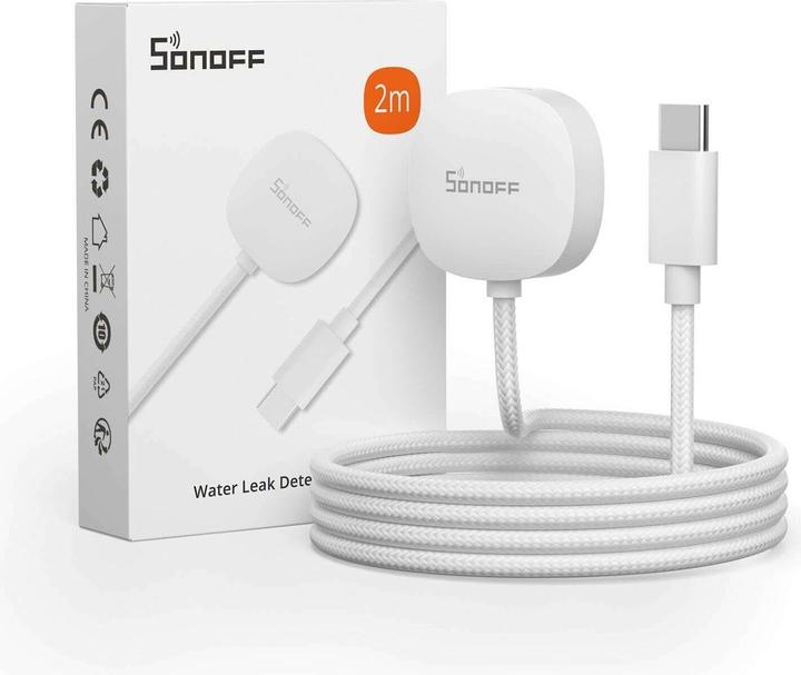 Actual product image Sonoff Wather Leak Dedection Cable WLDC200 2 m